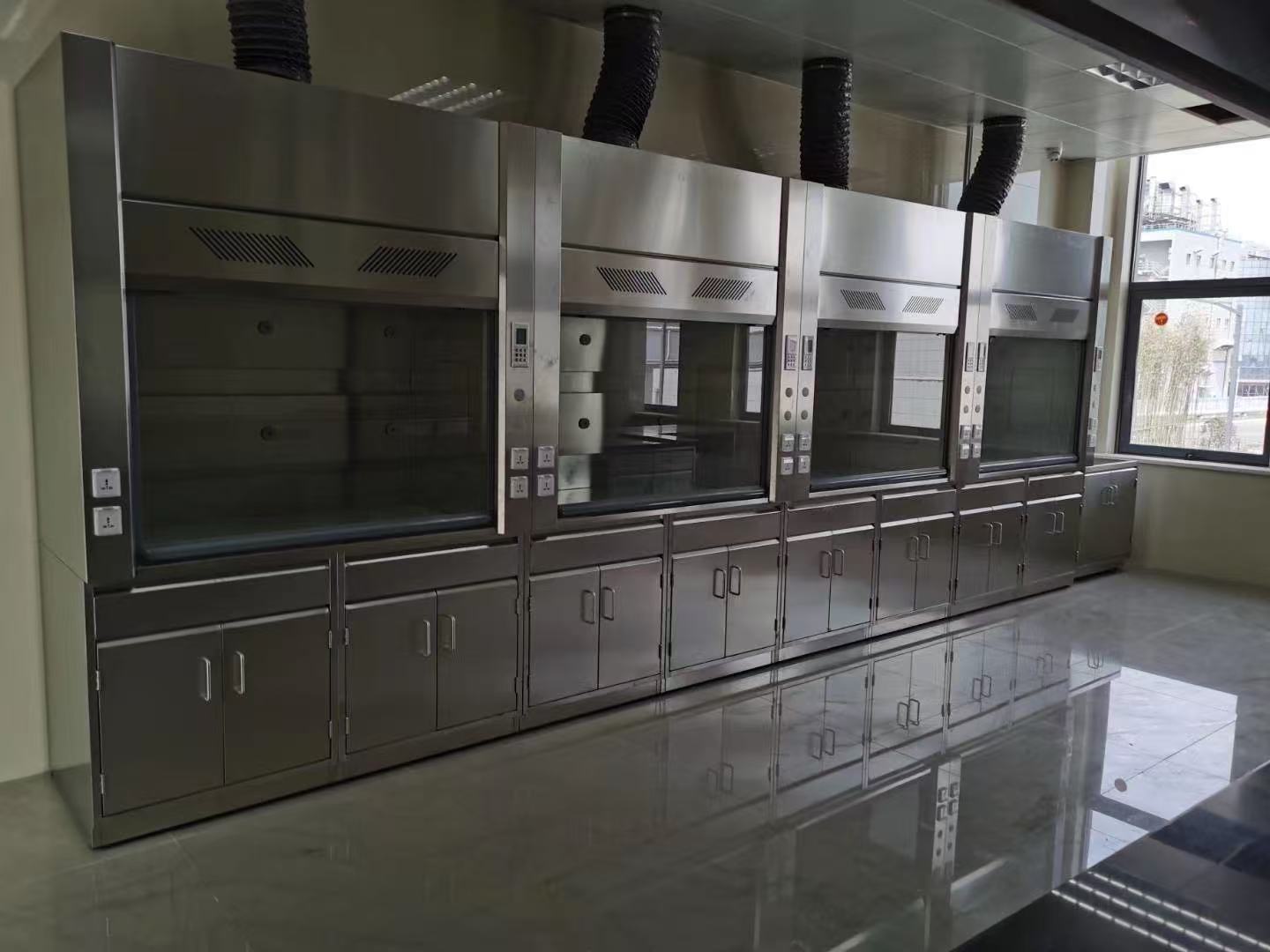 海口市通风系统不锈钢实验台 - 一站式服务